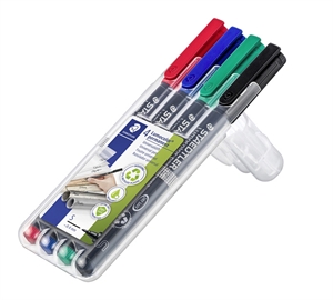 Staedtler Marker Lumocolor Perm 0.4mm assortment (4)